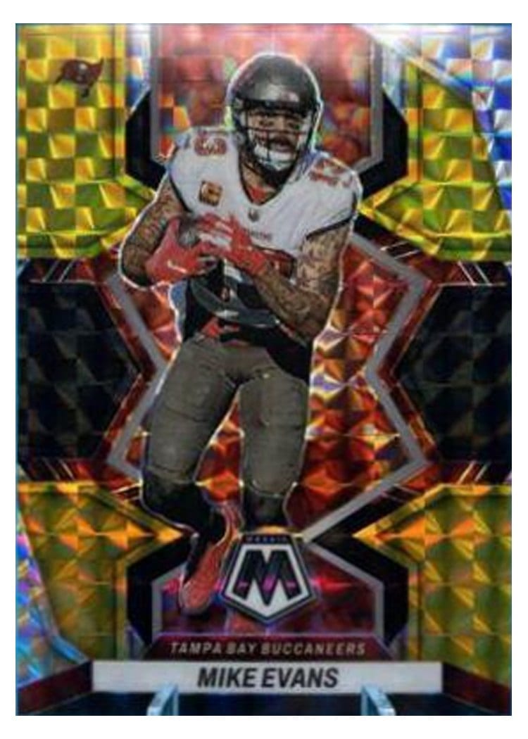 2022 Panini Mosaic Base Set Mike Evans #184 card