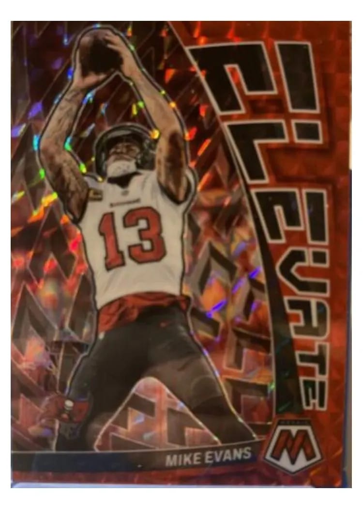 2023 Panini Mosaic Elevate Mike Evans #E-ME card