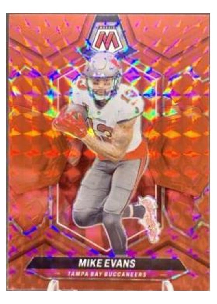 2024 Panini Mosaic Base Set Mike Evans Red #206 card