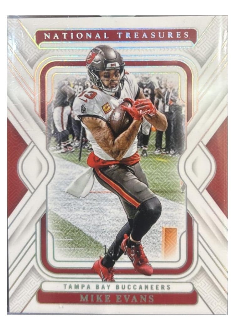 2024 Panini National Treasures Base Set Mike Evans #93 card