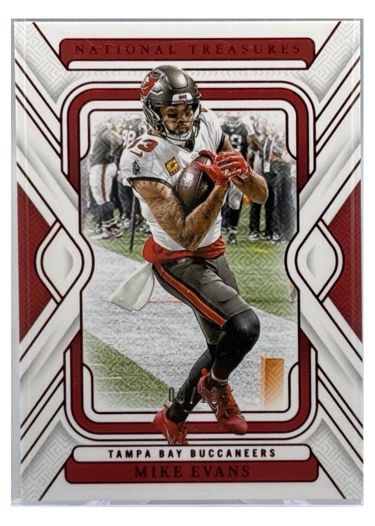 2024 Panini National Treasures Base Set Mike Evans #93 card