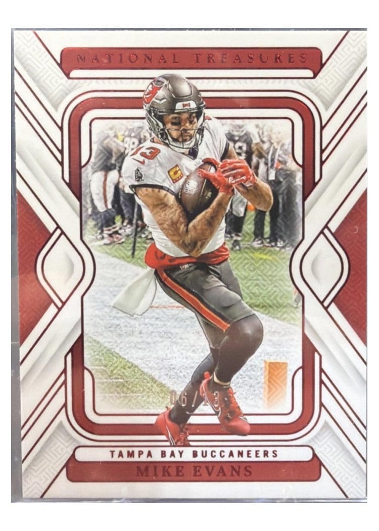 2024 Panini National Treasures Base Set Mike Evans #93 card