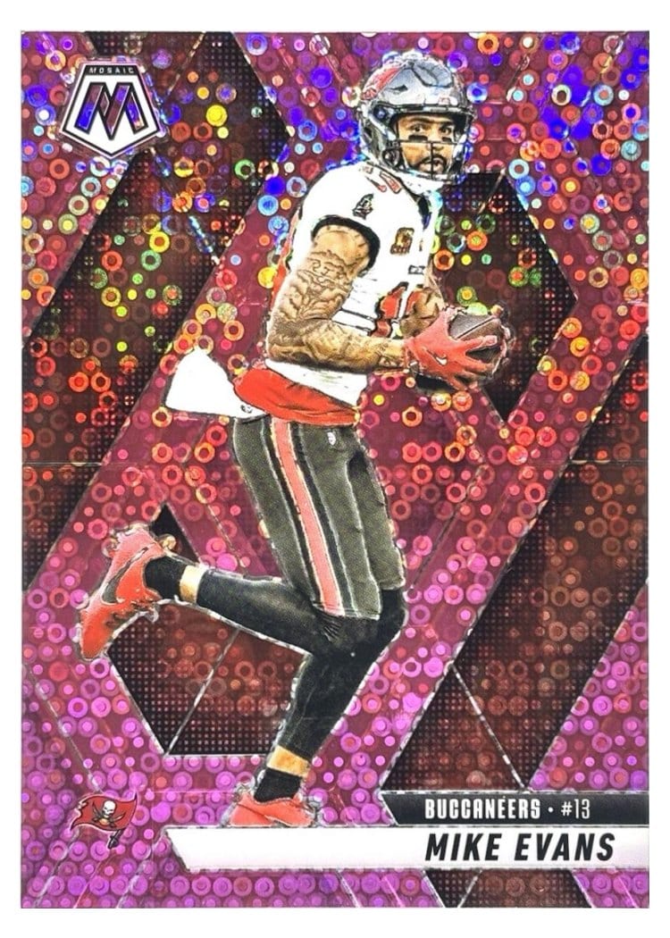 2025 Panini Mosaic Base Set Mike Evans #192 card