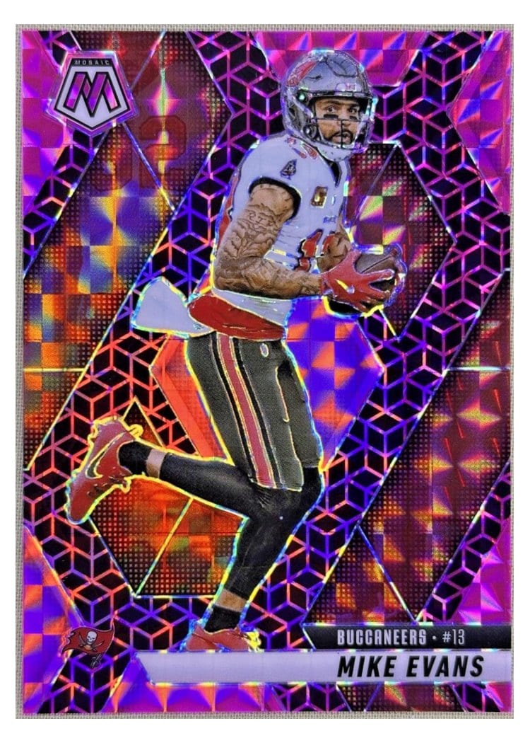 2025 Panini Mosaic Base Set Mike Evans #192 card