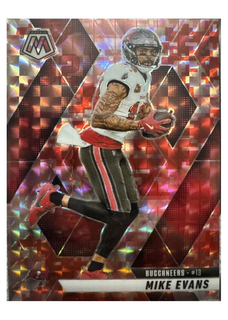 2025 Panini Mosaic Base Set Mike Evans #192 card