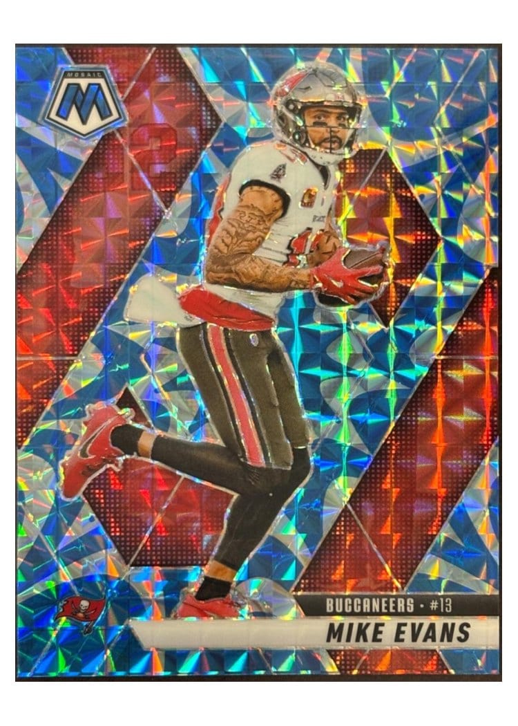 2025 Panini Mosaic Base Set Mike Evans #192 card