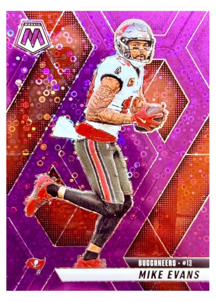 2025 Panini Mosaic Base Set Mike Evans #192 card