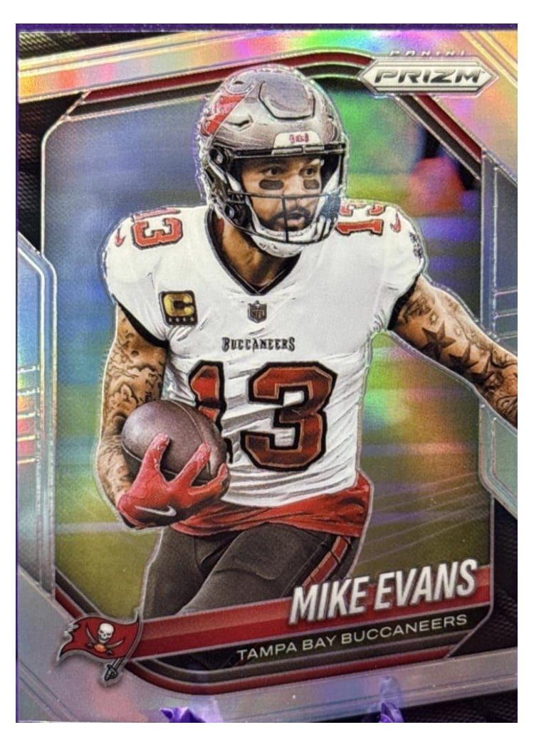 2025 Panini Prizm Base Set Mike Evans #225 card