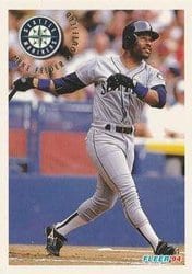 1994 Fleer Base Set Mike Felder #284 card