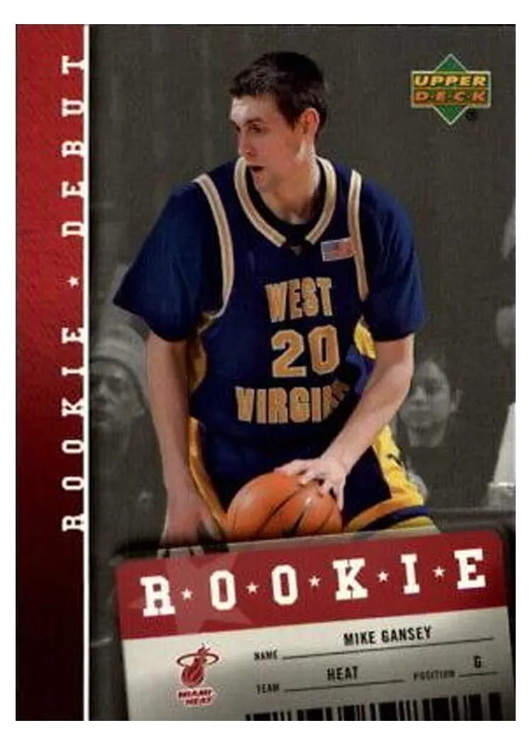 2006 Upper Deck Rookie Debut Mike Gansey #107