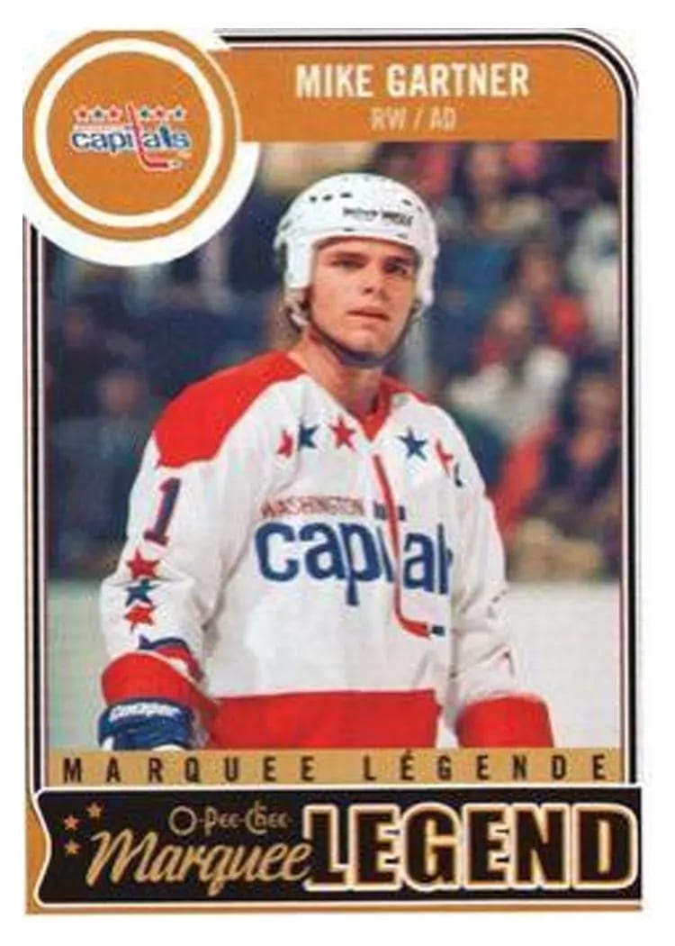 2014 O-Pee-Chee Mike Gartner #586 card