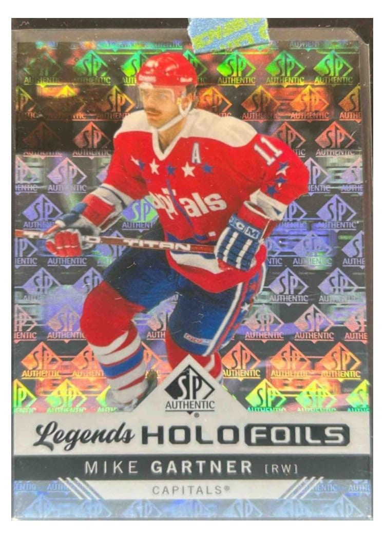2024-25 SP Authentic Holofoil Legends Mike Gartner #HFL-12 card