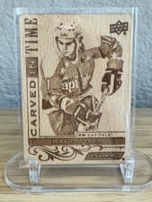 2024-25 Upper Deck Engrained Icons Carved in Time Mike Gartner #CT-MG card