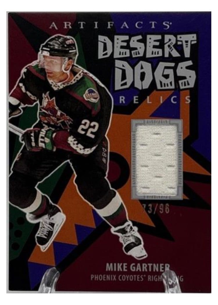 2025-26 Upper Deck Artifacts Desert Dogs Relics Mike Gartner #DD-MG card