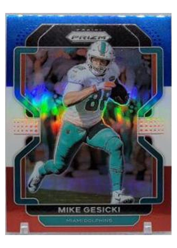 2021 Panini Prizm Base Set Mike Gesicki #106 card