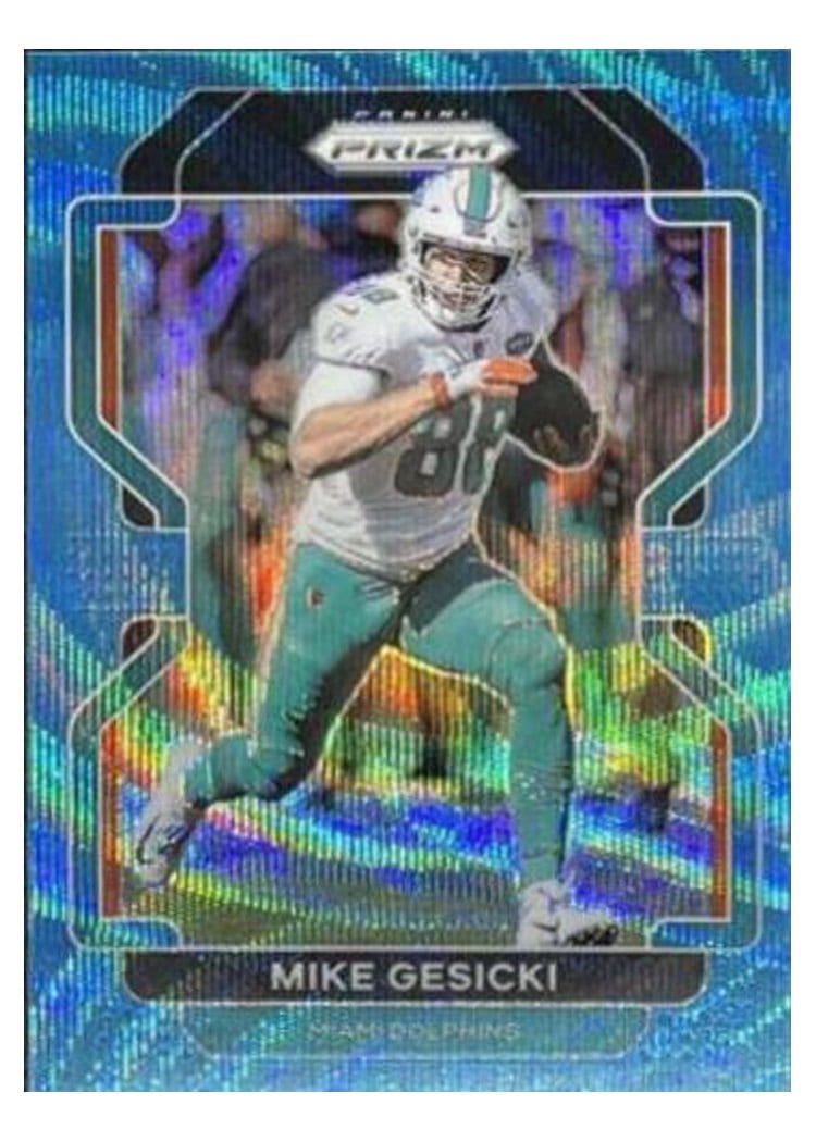 2021 Panini Prizm Base Set Mike Gesicki #106 card