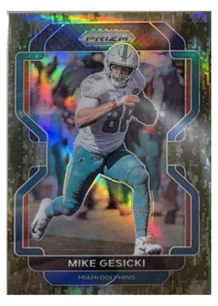 2021 Panini Prizm Base Set Mike Gesicki #106 card