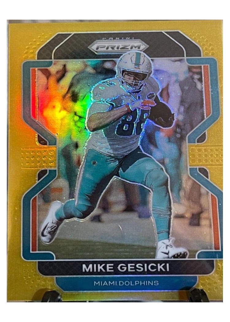 2021 Panini Prizm Base Set Mike Gesicki #106 card
