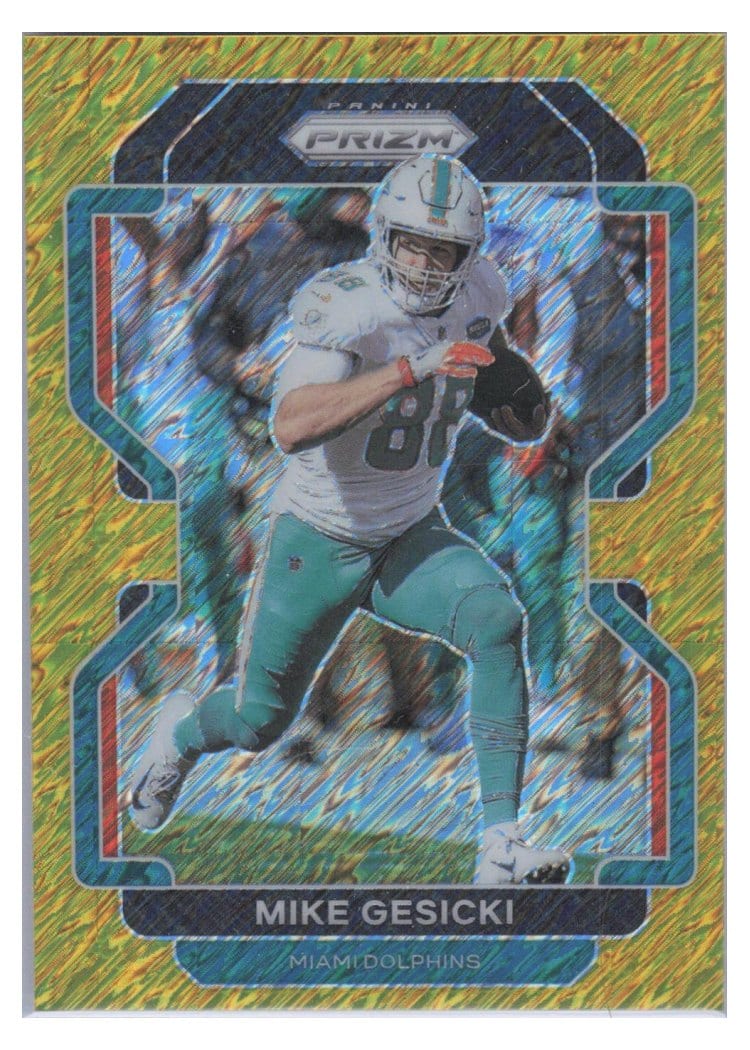 2021 Panini Prizm Base Set Mike Gesicki #106 card
