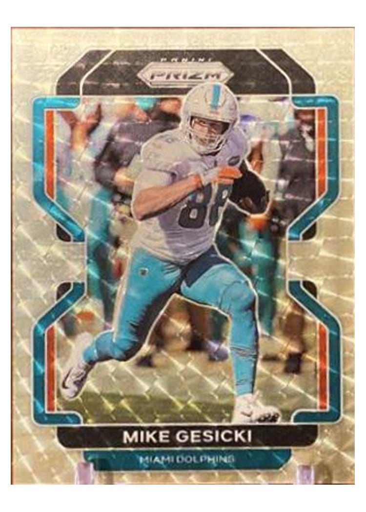 2021 Panini Prizm Base Set Mike Gesicki #106 card