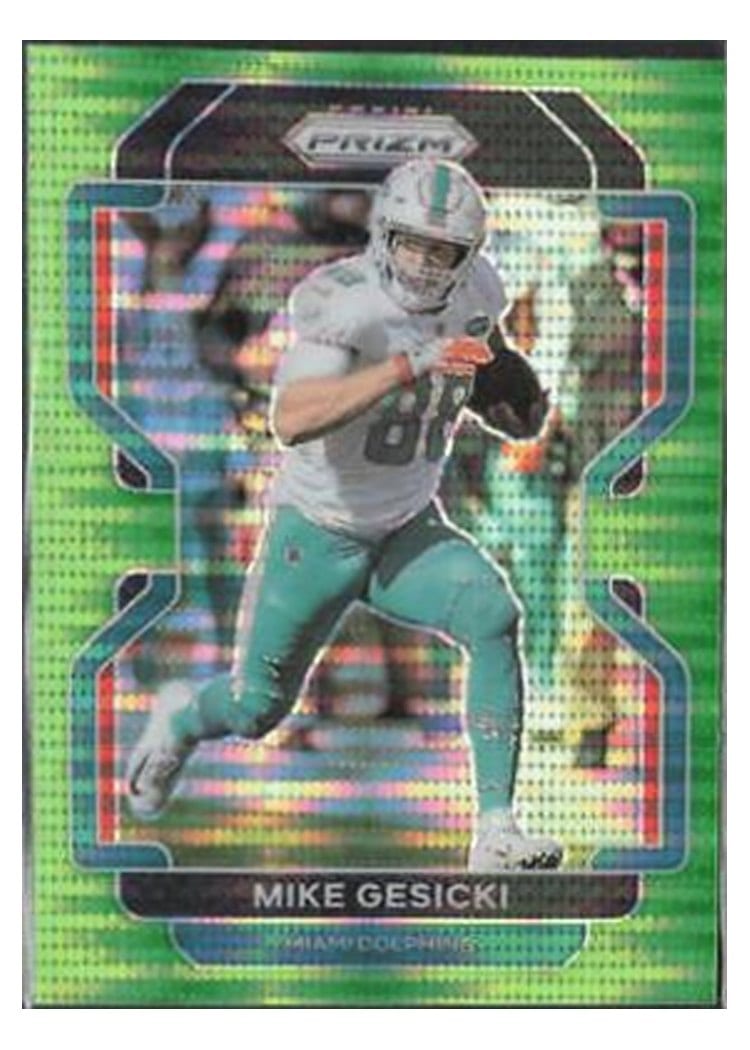 2021 Panini Prizm Base Set Mike Gesicki #106 card