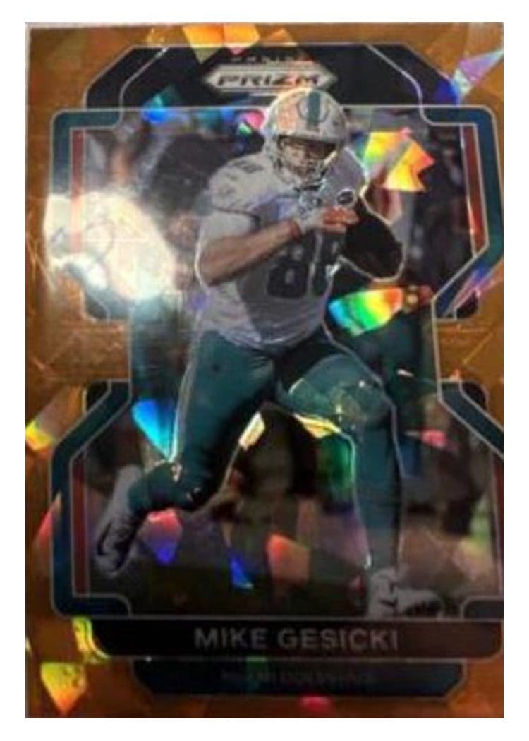 2021 Panini Prizm Base Set Mike Gesicki #106 card