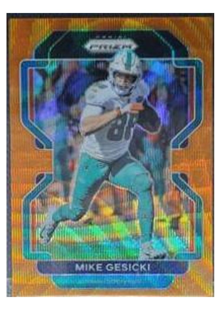 2021 Panini Prizm Base Set Mike Gesicki #106 card