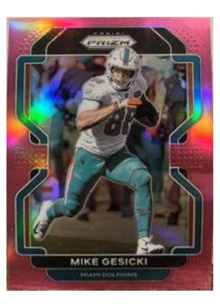 2021 Panini Prizm Base Set Mike Gesicki #106 card