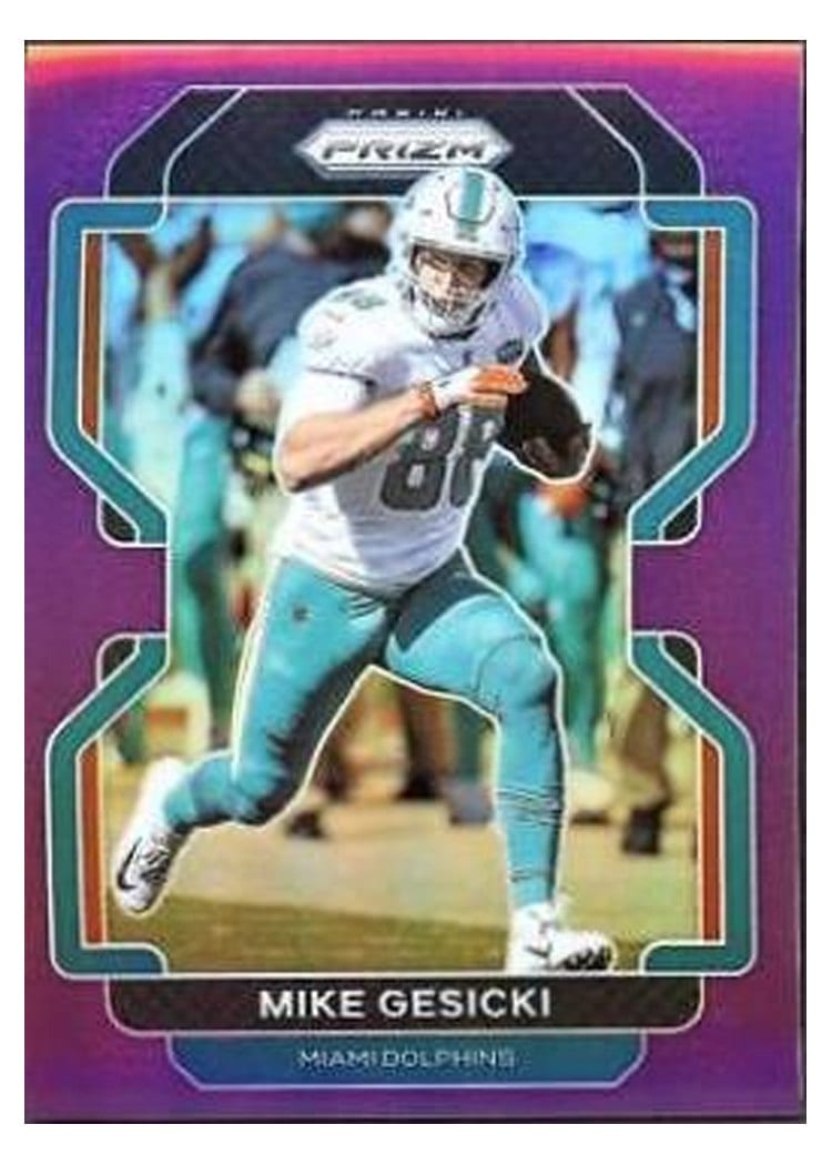 2021 Panini Prizm Base Set Mike Gesicki #106 card