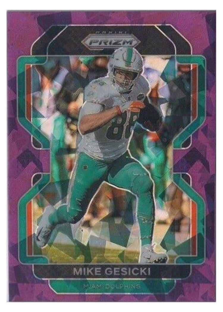 2021 Panini Prizm Base Set Mike Gesicki #106 card