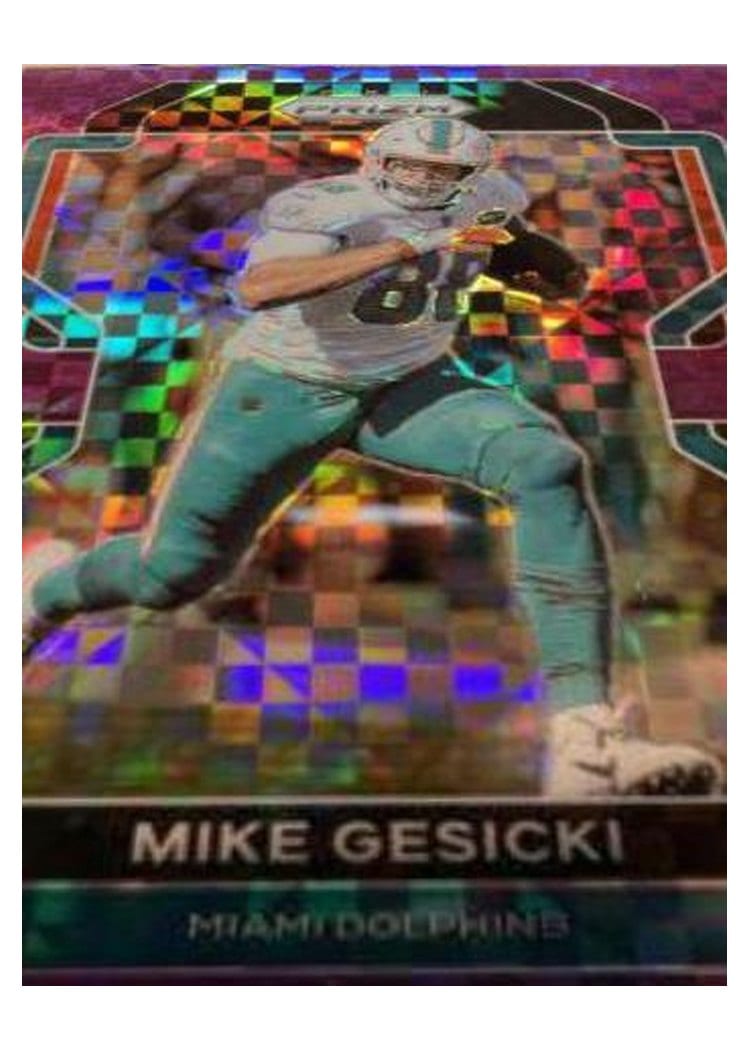 2021 Panini Prizm Base Set Mike Gesicki #106 card