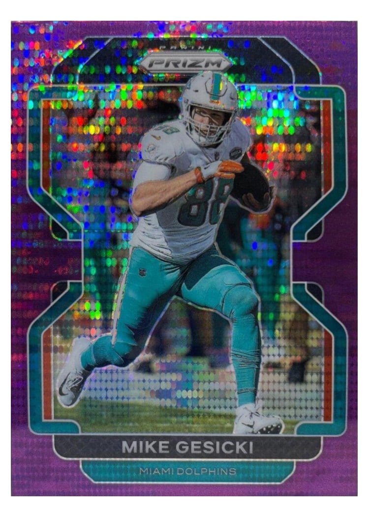 2021 Panini Prizm Base Set Mike Gesicki #106 card