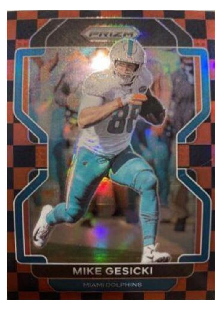 2021 Panini Prizm Base Set Mike Gesicki #106 card