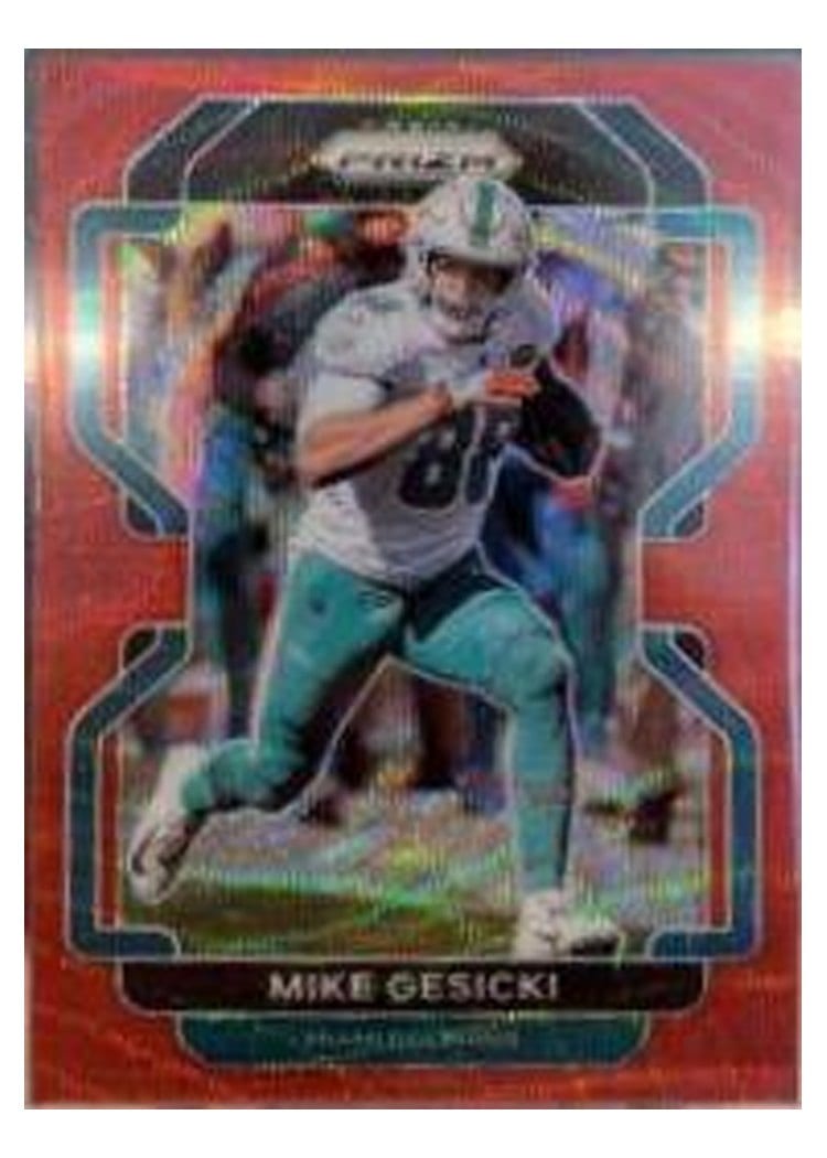 2021 Panini Prizm Base Set Mike Gesicki #106 card