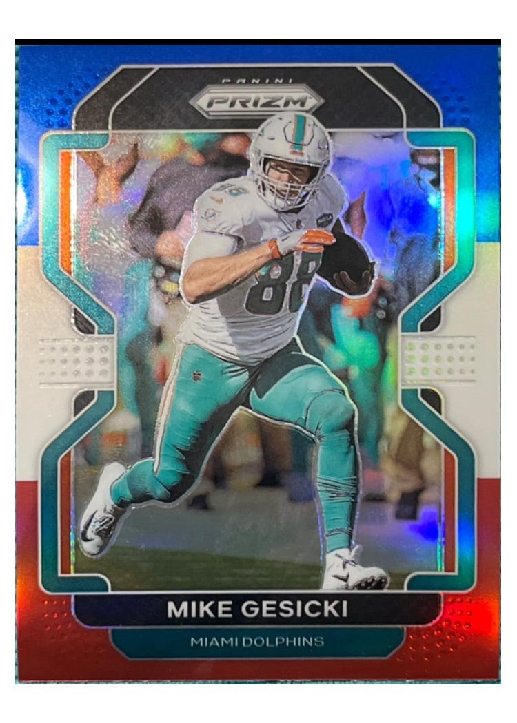 2021 Panini Prizm Base Set Mike Gesicki #106 card