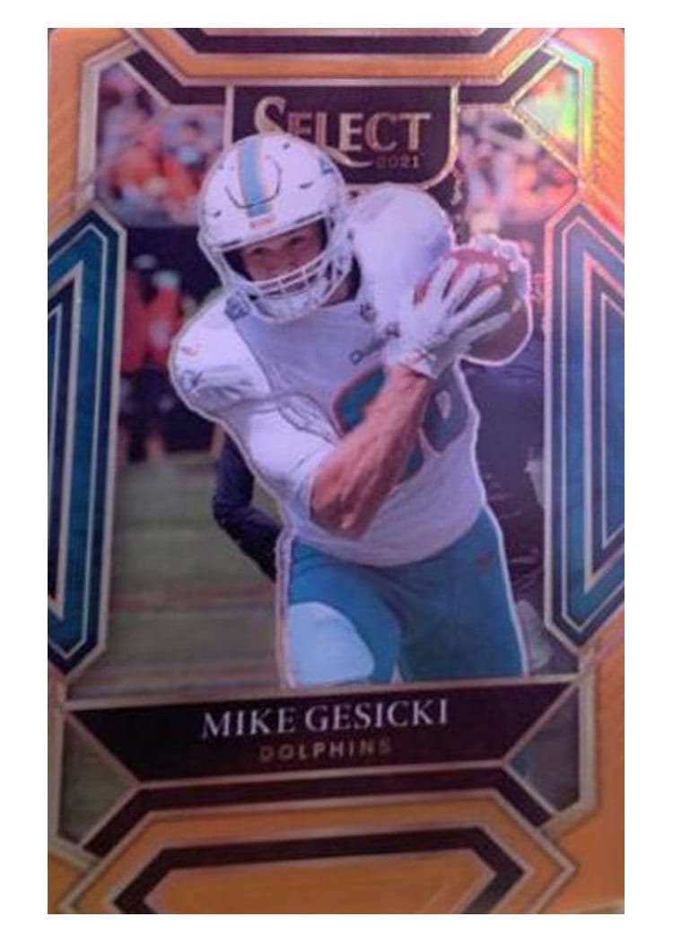2021 Panini Select Base Set Mike Gesicki #222 card