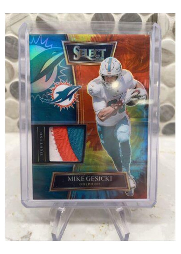 2021 Panini Select Base Set Mike Gesicki #222 card