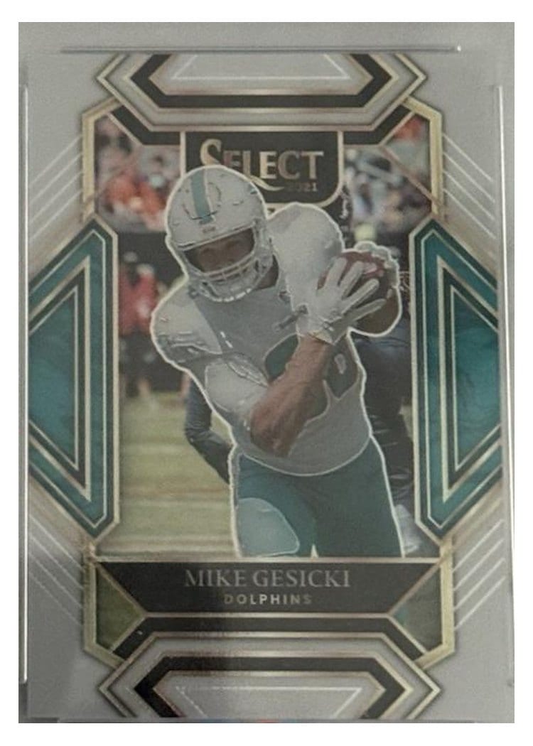 2021 Panini Select Base Set Mike Gesicki #222 card