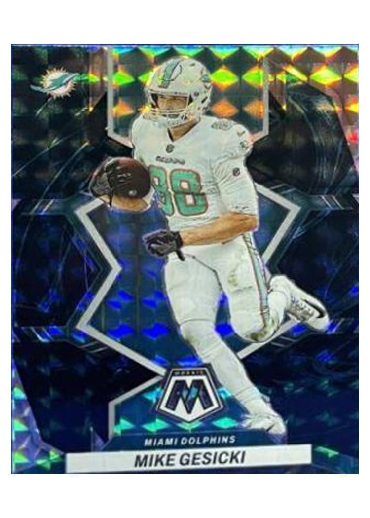 2022 Panini Mosaic Base Set Mike Gesicki #123 card