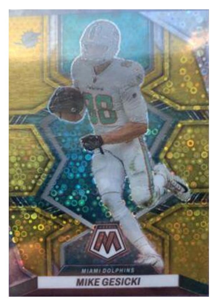 2022 Panini Mosaic Base Set Mike Gesicki #123 card
