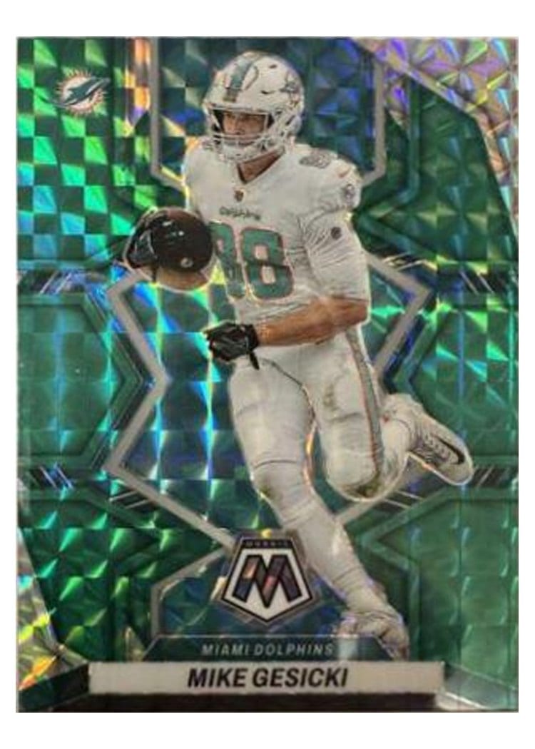 2022 Panini Mosaic Base Set Mike Gesicki #123 card