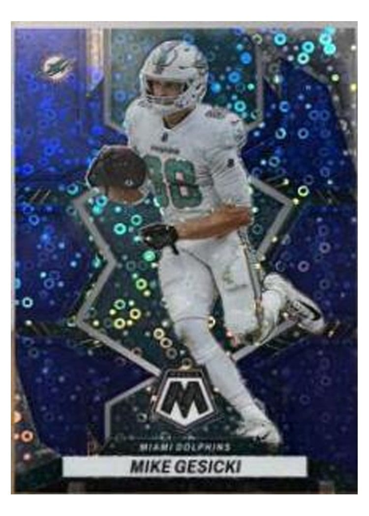 2022 Panini Mosaic Base Set Mike Gesicki #123 card