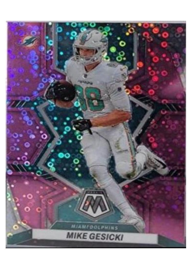 2022 Panini Mosaic Base Set Mike Gesicki #123 card