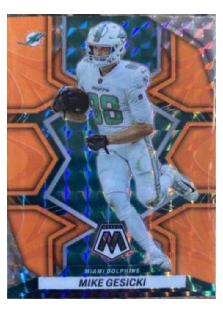 2022 Panini Mosaic Base Set Mike Gesicki #123 card