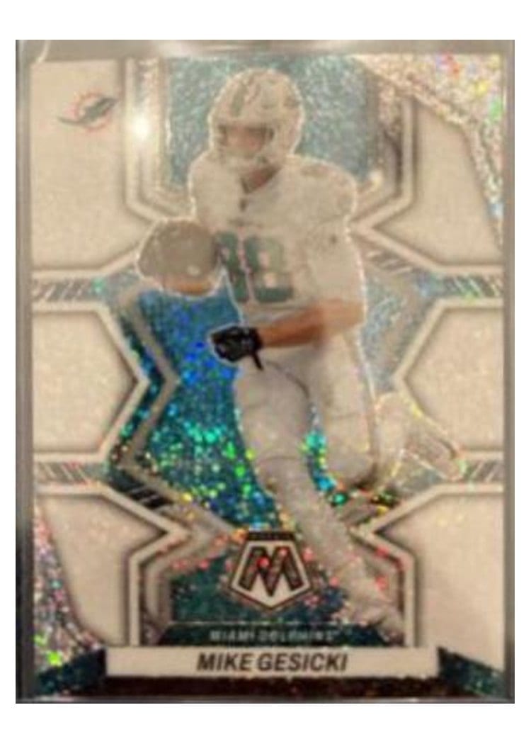 2022 Panini Mosaic Base Set Mike Gesicki #123 card