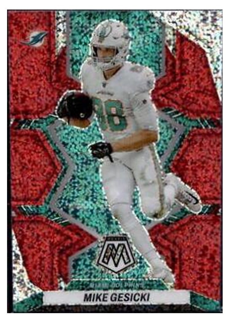 2022 Panini Mosaic Base Set Mike Gesicki #123 card