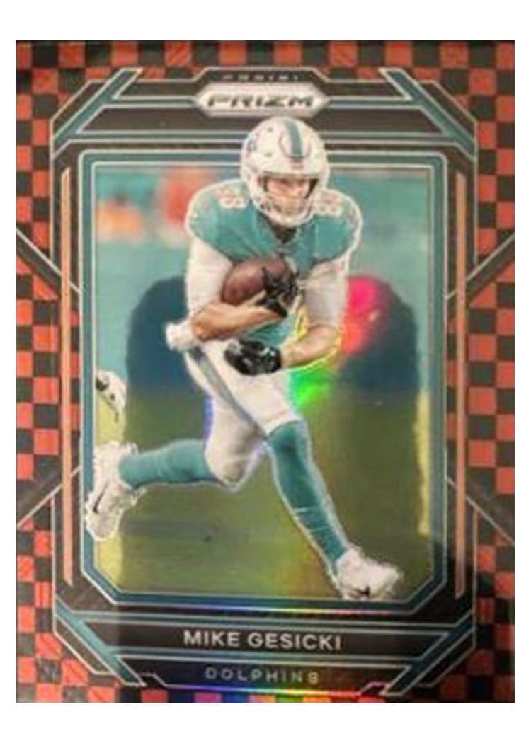 2022 Panini Prizm Base Set Mike Gesicki #182 card