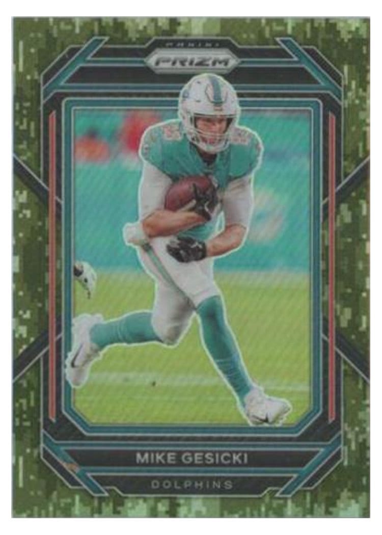 2022 Panini Prizm Base Set Mike Gesicki #182 card
