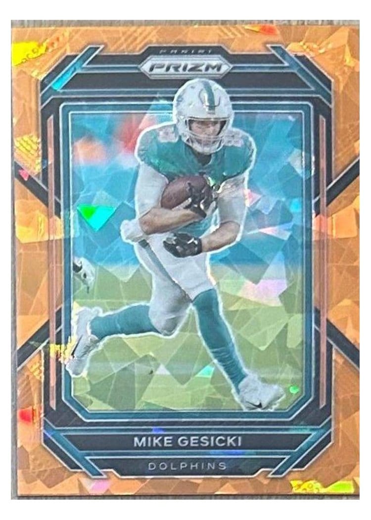 2022 Panini Prizm Base Set Mike Gesicki #182 card