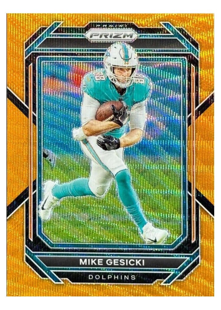 2022 Panini Prizm Base Set Mike Gesicki #182 card